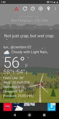 What The Forecast android App screenshot 3